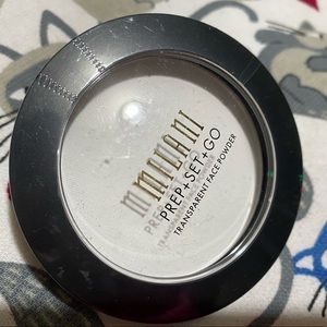 Nip translucent milani prep set go setting powder